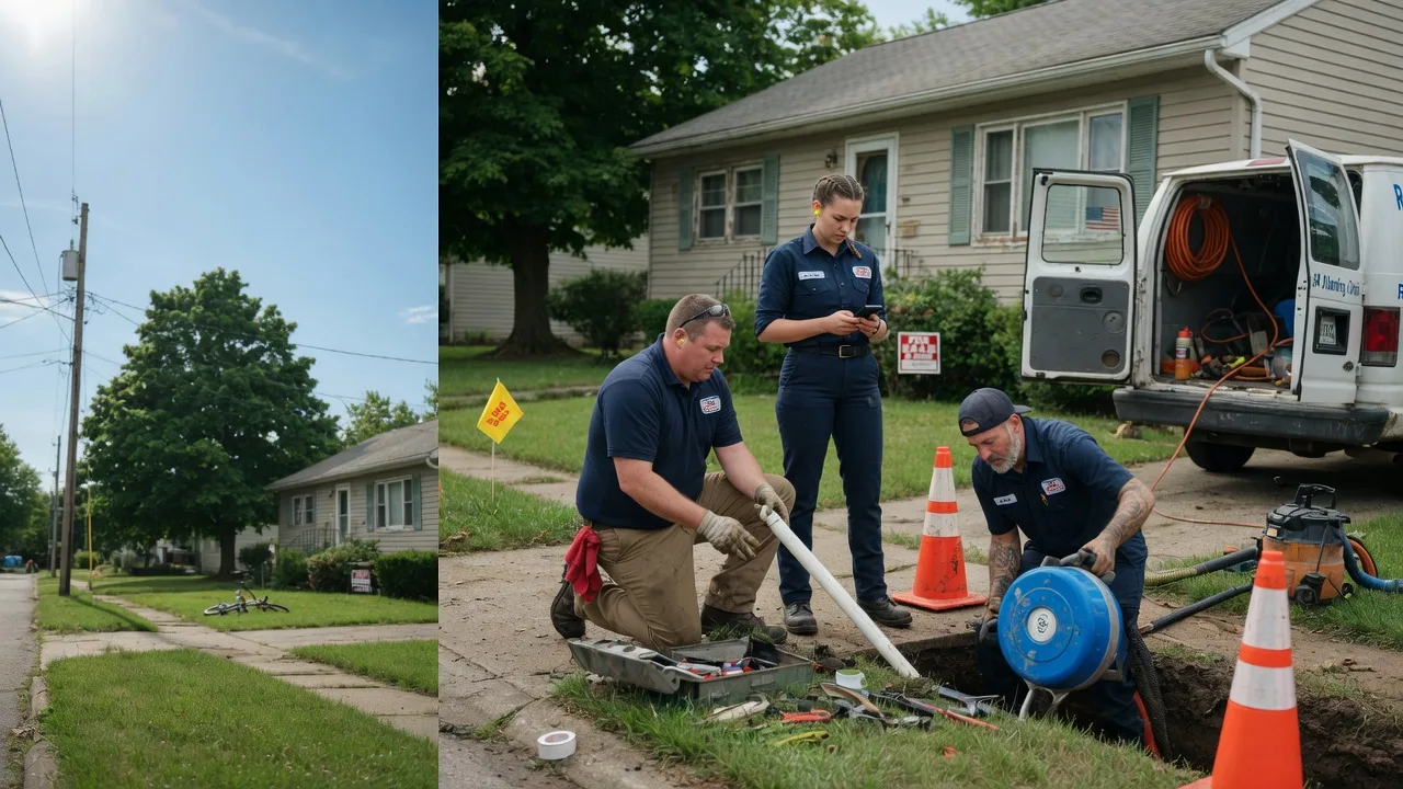 Sewer Line Repair in East Lynn, IL near me